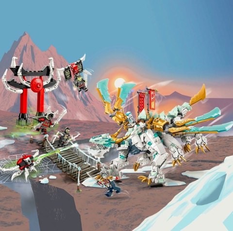 Klocki Ninjago 71786 Lodowy smok Zane'a Klocki Ninjago 71786 Lodowy smok Zane'a