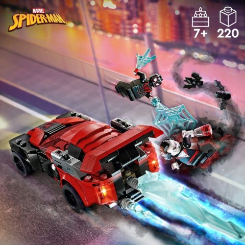 Klocki Super Heroes 76244 Miles Morales kontra Morbius Klocki Super Heroes 76244 Miles Morales kontra Morbius