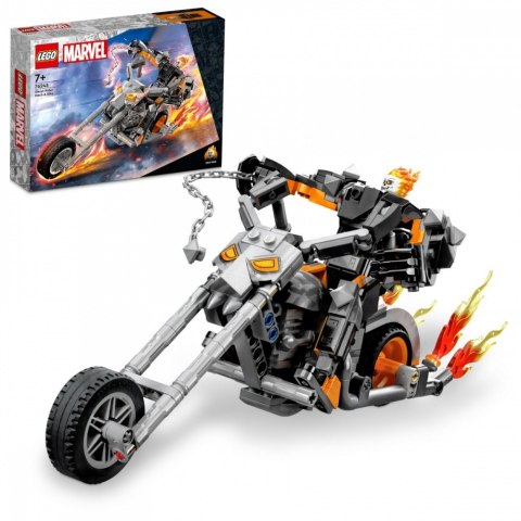 Klocki Super Heroes 76245 Upiorny Jeździec - mech i motor Klocki Super Heroes 76245 Upiorny Jeździec - mech i motor