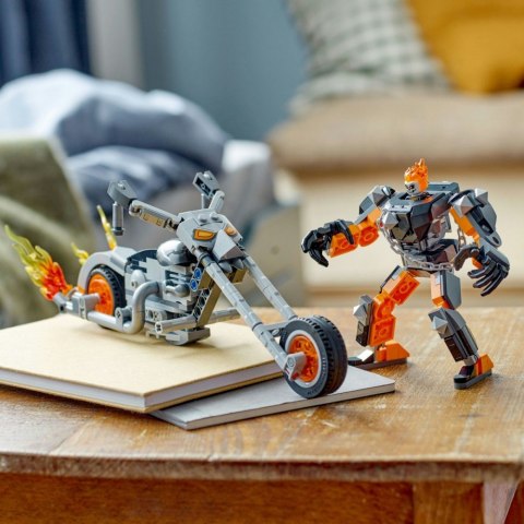 Klocki Super Heroes 76245 Upiorny Jeździec - mech i motor Klocki Super Heroes 76245 Upiorny Jeździec - mech i motor