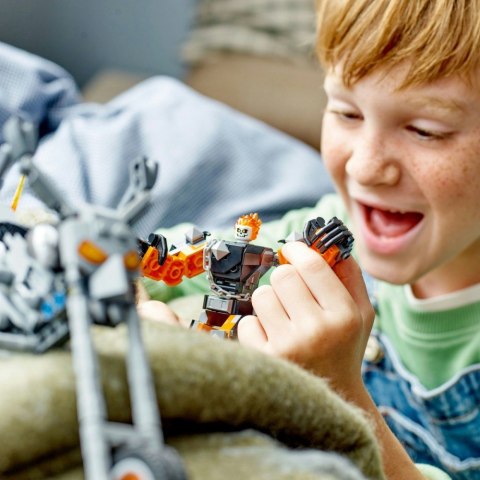 Klocki Super Heroes 76245 Upiorny Jeździec - mech i motor Klocki Super Heroes 76245 Upiorny Jeździec - mech i motor
