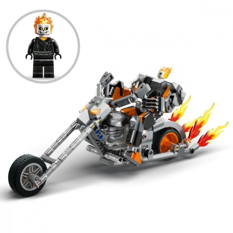Klocki Super Heroes 76245 Upiorny Jeździec - mech i motor Klocki Super Heroes 76245 Upiorny Jeździec - mech i motor
