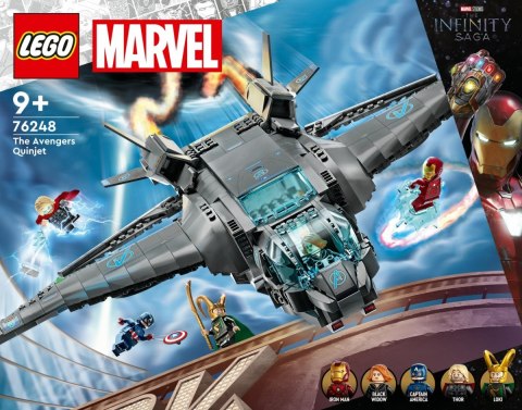 Klocki Super Heroes 76248 Quinjet Avengersów Klocki Super Heroes 76248 Quinjet Avengersów