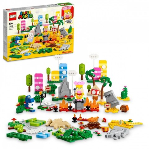 Klocki Super Mario 71418 Kreatywna skrzyneczka - zestaw twórcy Klocki Super Mario 71418 Kreatywna skrzyneczka - zestaw twórcy