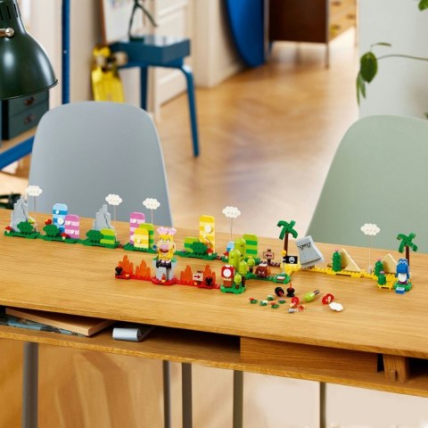 Klocki Super Mario 71418 Kreatywna skrzyneczka - zestaw twórcy Klocki Super Mario 71418 Kreatywna skrzyneczka - zestaw twórcy