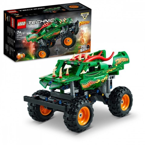 Klocki Technic 42149 Monster Jam Dragon Klocki Technic 42149 Monster Jam Dragon