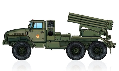 Model plastikowy BM-21 GRAD Rocket Launcher 1/72 Model plastikowy BM-21 GRAD Rocket Launcher 1/72