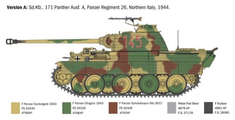 Model plastikowy Sd.Kfz.171 Panther Ausf. A 1/35 Model plastikowy Sd.Kfz.171 Panther Ausf. A 1/35