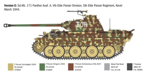 Model plastikowy Sd.Kfz.171 Panther Ausf. A 1/35 Model plastikowy Sd.Kfz.171 Panther Ausf. A 1/35