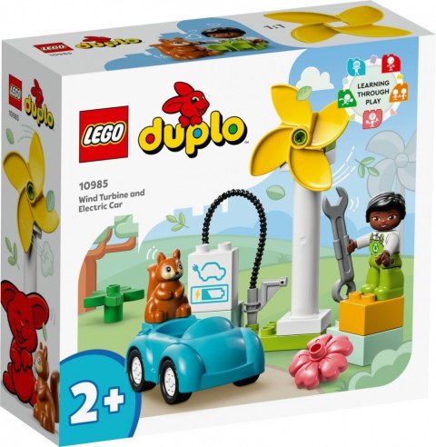 DUPLO 10985 Turbina wiatrowa i samochód elektryczny DUPLO 10985 Turbina wiatrowa i samochód elektryczny