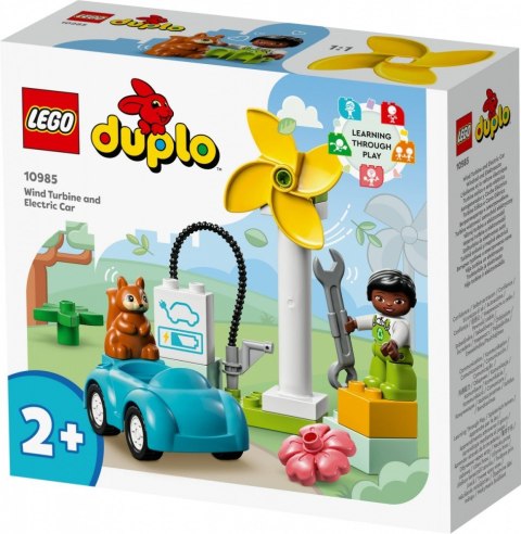 DUPLO 10985 Turbina wiatrowa i samochód elektryczny DUPLO 10985 Turbina wiatrowa i samochód elektryczny