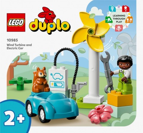 DUPLO 10985 Turbina wiatrowa i samochód elektryczny DUPLO 10985 Turbina wiatrowa i samochód elektryczny