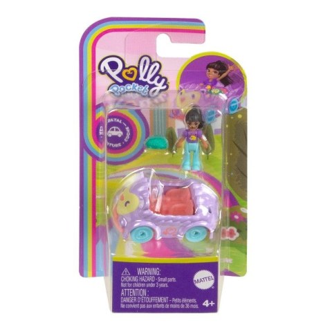 Figurki Polly Pocket Pollyville Autko Jeż Figurki Polly Pocket Pollyville Autko Jeż