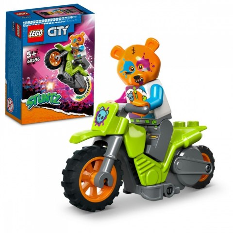 Klocki City 60356 Motocykl kaskaderski z niedźwiedziem Klocki City 60356 Motocykl kaskaderski z niedźwiedziem
