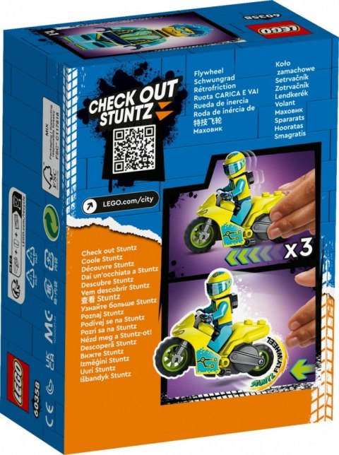 Klocki City 60358 Cybermotocykl kaskaderski Klocki City 60358 Cybermotocykl kaskaderski