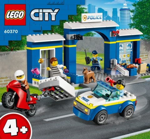 Klocki City 60370 Posterunek policji - pościg Klocki City 60370 Posterunek policji - pościg