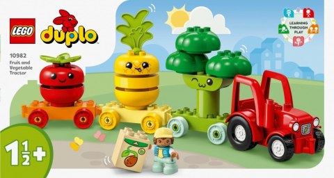 Klocki DUPLO 10982 Traktor z warzywami i owocami Klocki DUPLO 10982 Traktor z warzywami i owocami
