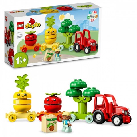 Klocki DUPLO 10982 Traktor z warzywami i owocami Klocki DUPLO 10982 Traktor z warzywami i owocami