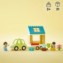 Klocki DUPLO 10986 Dom rodzinny na kółkach Klocki DUPLO 10986 Dom rodzinny na kółkach