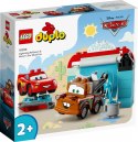 Klocki DUPLO 10996 Disney and Pixars Cars Zygzak McQueen i Złomek - myjnia Klocki DUPLO 10996 Disney and Pixars Cars Zygzak McQueen i Złomek - myjnia