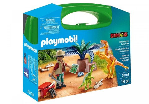 Klocki Dinos 70108 Skrzyneczka Odkrywca dinozaurów Klocki Dinos 70108 Skrzyneczka Odkrywca dinozaurów