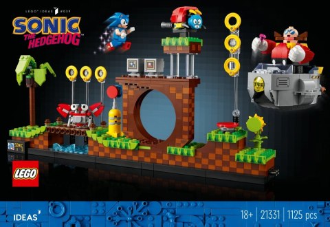 Klocki Ideas 21331 Sonic the Hedgehog - Strefa Zielonego Wzgórza Klocki Ideas 21331 Sonic the Hedgehog - Strefa Zielonego Wzgórza