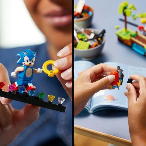 Klocki Ideas 21331 Sonic the Hedgehog - Strefa Zielonego Wzgórza Klocki Ideas 21331 Sonic the Hedgehog - Strefa Zielonego Wzgórza