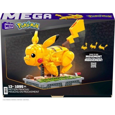 Klocki Mega Pokemon ruchomy Pikachu 1095 elementów Klocki Mega Pokemon ruchomy Pikachu 1095 elementów