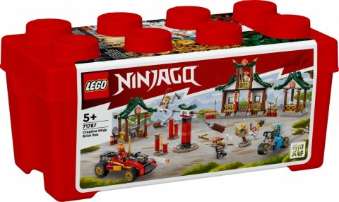 Klocki Ninjago 71787 Kreatywne pudełko z klockami ninja Klocki Ninjago 71787 Kreatywne pudełko z klockami ninja