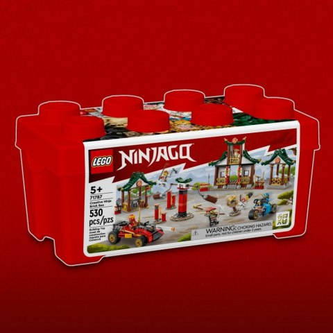 Klocki Ninjago 71787 Kreatywne pudełko z klockami ninja Klocki Ninjago 71787 Kreatywne pudełko z klockami ninja