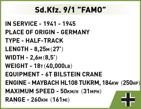 Klocki Sd.Kfz. 9/1 Famo Klocki Sd.Kfz. 9/1 Famo