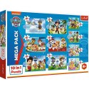 Puzzle 10in1 Niezawodna drużyna Psiego Patrolu Puzzle 10in1 Niezawodna drużyna Psiego Patrolu