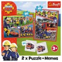 Puzzle 2w1 memos Drużyna Strażaka Sama Puzzle 2w1 memos Drużyna Strażaka Sama