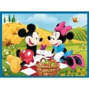 Puzzle 2w1 memos Poznaj bohaterów Disneya Puzzle 2w1 memos Poznaj bohaterów Disneya
