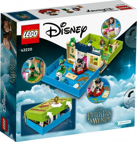 Klocki Disney 43220 Książka z przygodami Piotrusia Pana i Wendy Klocki Disney 43220 Książka z przygodami Piotrusia Pana i Wendy