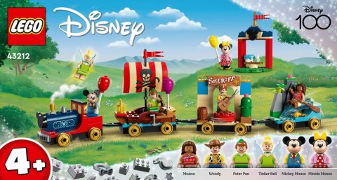 Klocki Disney Classic 43212 Pociąg pełen zabawy Klocki Disney Classic 43212 Pociąg pełen zabawy