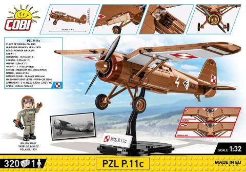 Klocki PZL P.11c Klocki PZL P.11c