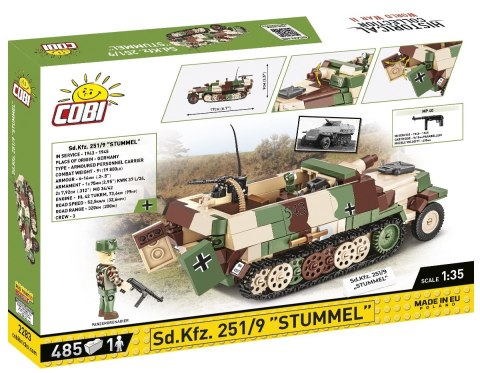 Klocki Sd.Kfz. 251/9 Stummel Klocki Sd.Kfz. 251/9 Stummel