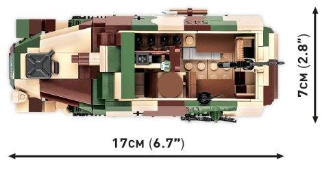 Klocki Sd.Kfz. 251/9 Stummel Klocki Sd.Kfz. 251/9 Stummel