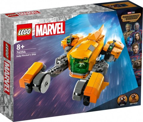 Klocki Super Heroes 76254 Statek kosmiczny małego Rocketa Klocki Super Heroes 76254 Statek kosmiczny małego Rocketa