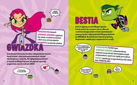 Książeczka Młodzi Tytani Akcja! Bajki 5 minut przed snem Książeczka Młodzi Tytani Akcja! Bajki 5 minut przed snem