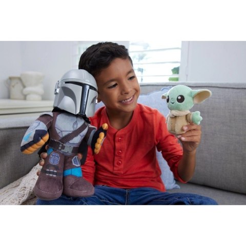 Pluszaki z funkcją Star Wars Klan dwóch Grogu i Mandalorianin Pluszaki z funkcją Star Wars Klan dwóch Grogu i Mandalorianin