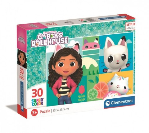 Puzzle 30 elementów Koci Domek Gabi Puzzle 30 elementów Koci Domek Gabi