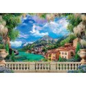 Puzzle 3000 elementów High Quality Lush Terrace On Lake Puzzle 3000 elementów High Quality Lush Terrace On Lake