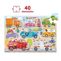 Puzzle 40 elementów Moto puzzle Auta Puzzle 40 elementów Moto puzzle Auta