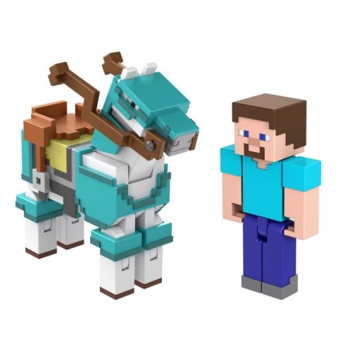 Figurka Minecraft Steve i koń Figurka Minecraft Steve i koń