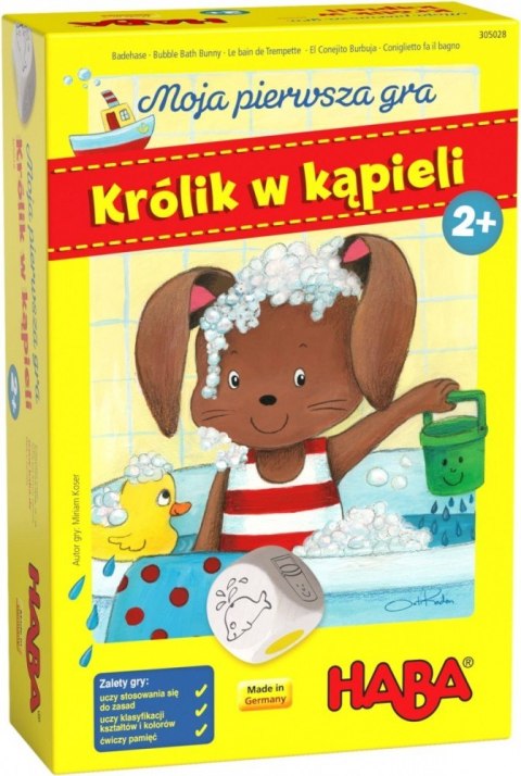 Gra Moja pierwsza gra - Królik w kąpieli Gra Moja pierwsza gra - Królik w kąpieli