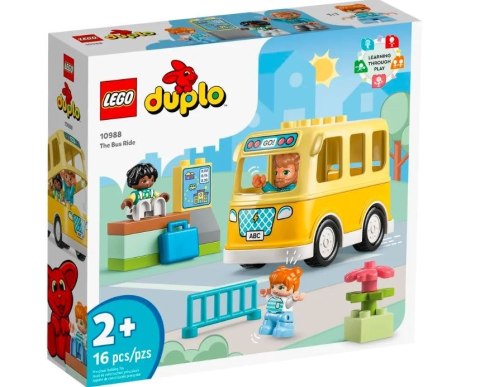 Klocki DUPLO 10988 Przejażdżka autobusem Klocki DUPLO 10988 Przejażdżka autobusem