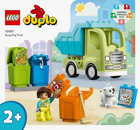 Klocki Duplo 10987 Ciężarówka recyclingowa Klocki Duplo 10987 Ciężarówka recyclingowa