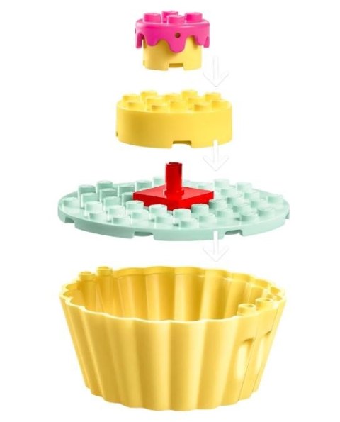 Klocki Koci Domek Gabi 10785 Pieczenie tortu z Łakotkiem Klocki Koci Domek Gabi 10785 Pieczenie tortu z Łakotkiem